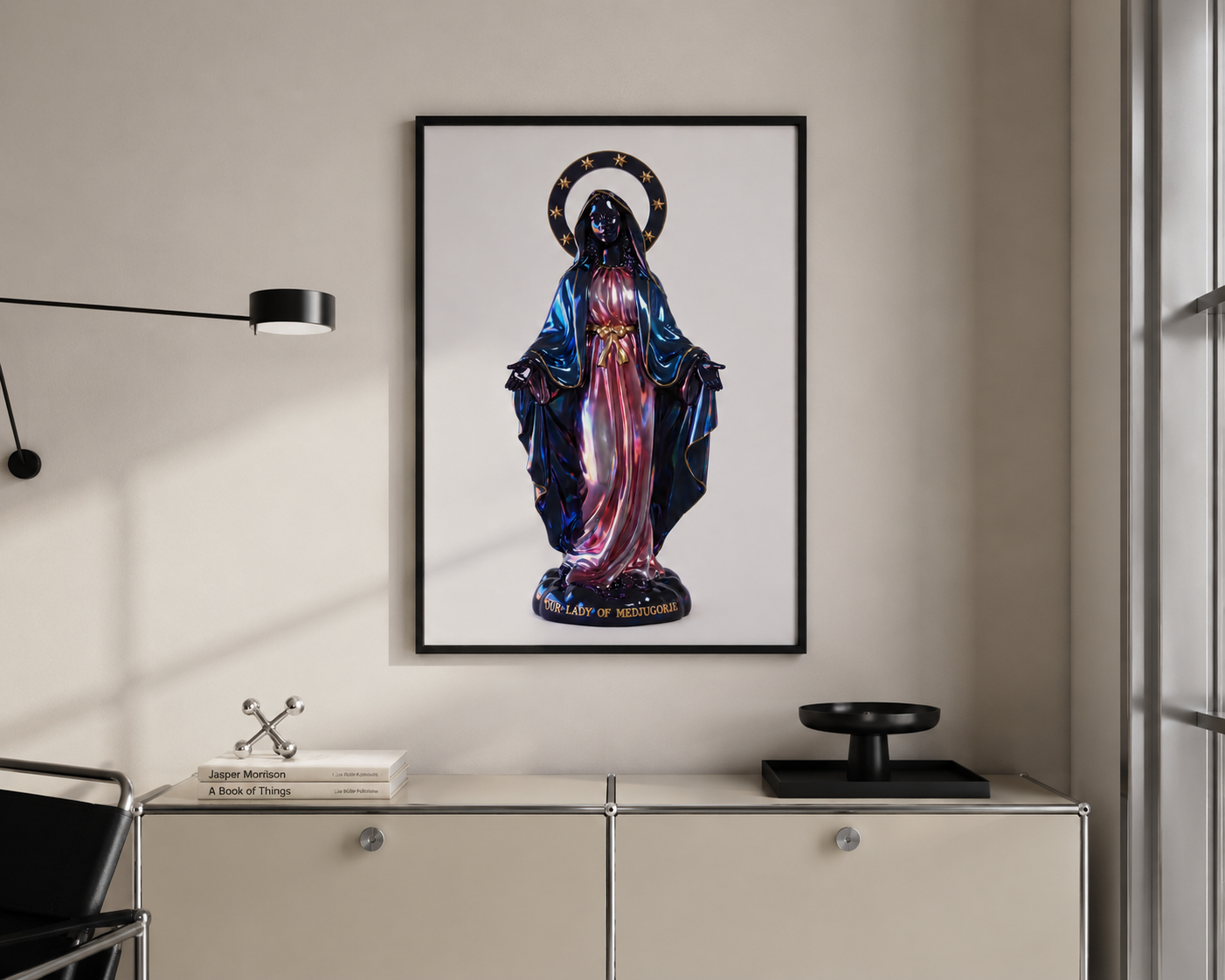 Our Lady of Medjugorje - gerahmt